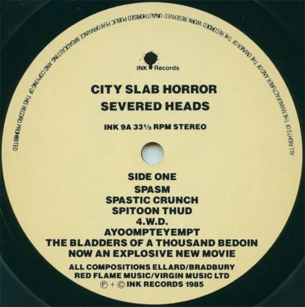 Severed Heads — City Slab Horror