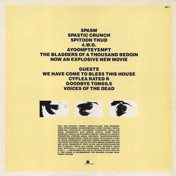 Severed Heads — City Slab Horror
