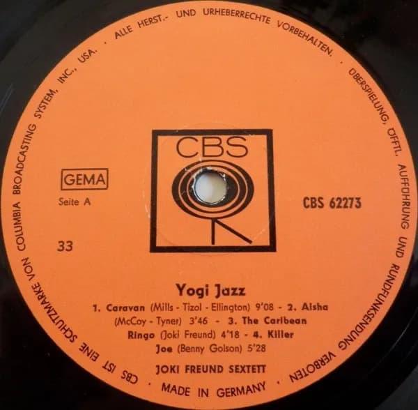 Joki Freund Sextet — Yogi Jazz