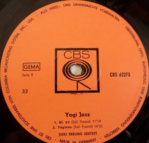 Joki Freund Sextet — Yogi Jazz