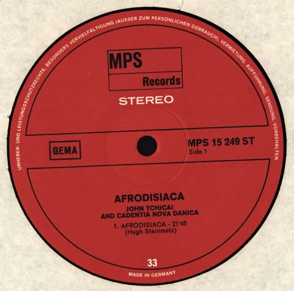 John Tchicai And Cadentia Nova Danica — Afrodisiaca