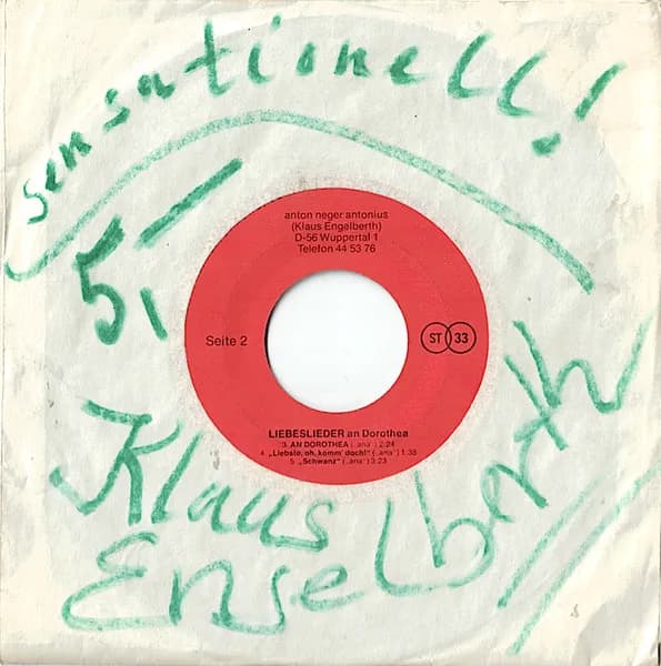 Klaus Engelberth — Lieder An Dorothea