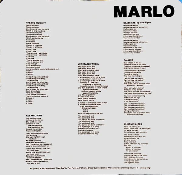 Glass Eye — Marlo