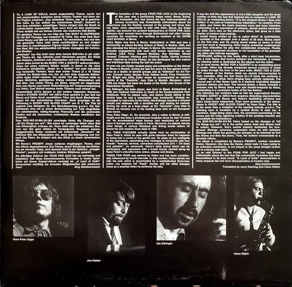 Four For Jazz & Benny Bailey — A Land Of Dolls