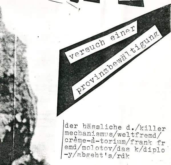 Various — Rubbeln Und Schnuppern (Versuch Einer Provinzbewältigung)