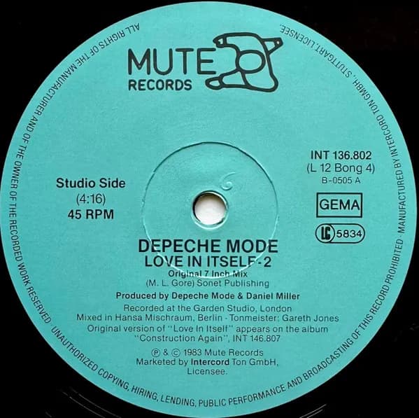 Depeche Mode — Love In Itself · 2 And Live Tracks