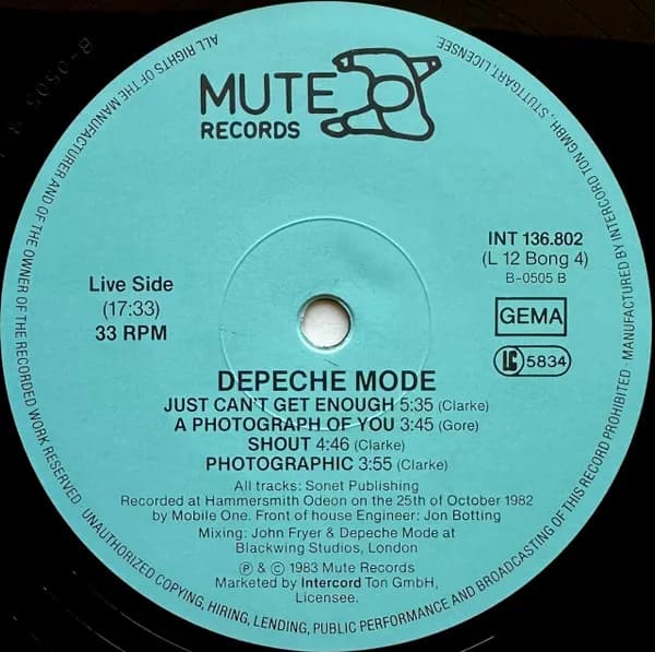 Depeche Mode — Love In Itself · 2 And Live Tracks