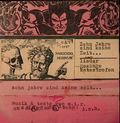 Lieder Gesänge Katastrofen