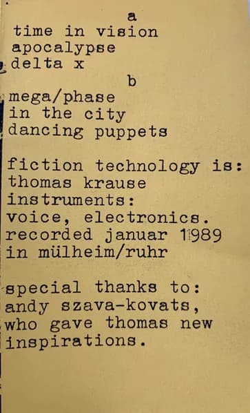 Fiction Technology — Mega / Phase