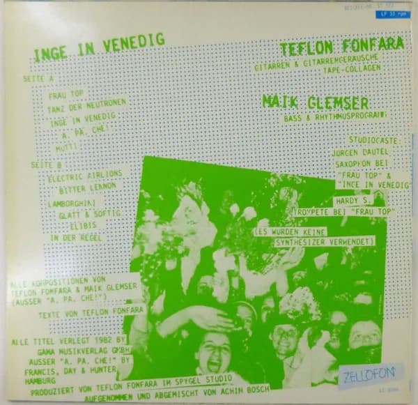 Teflon Fonfara & Maik Glemser — Inge In Venedig