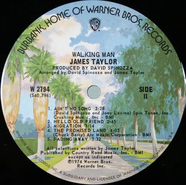 James Taylor (2) — Walking Man