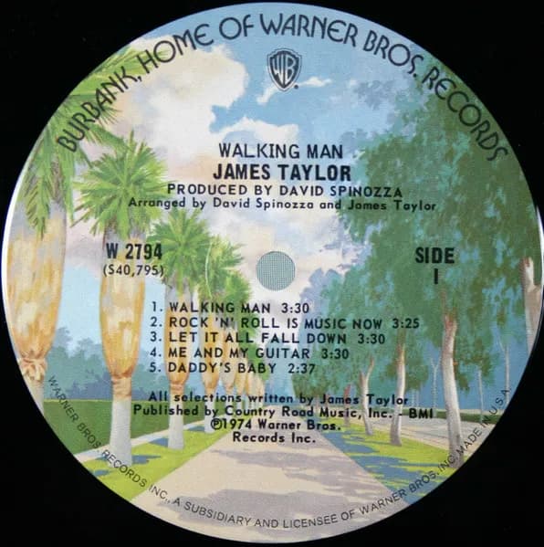 James Taylor (2) — Walking Man
