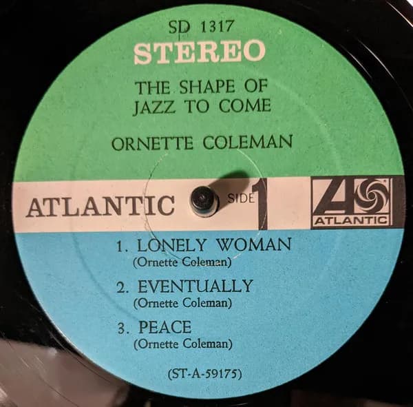 Ornette Coleman — The Shape Of Jazz To Come