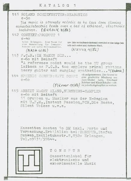 Various — Arbeit Macht Klang - Nürnberg Sampler