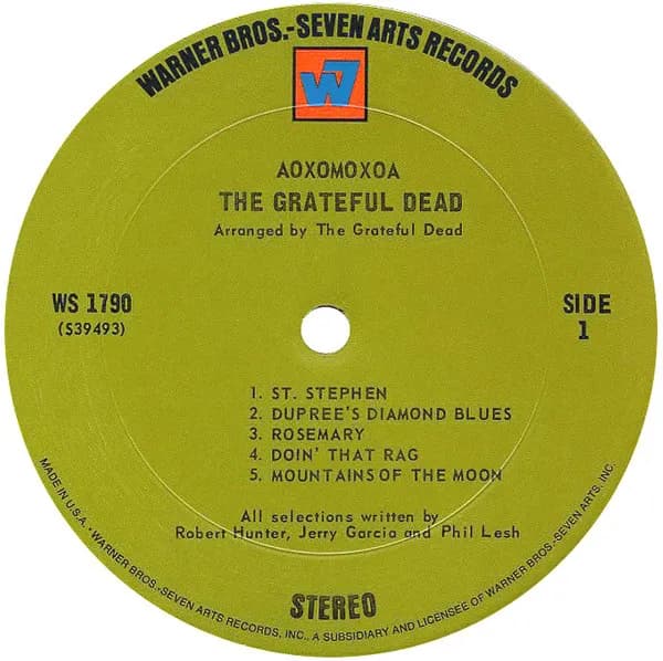 The Grateful Dead — Aoxomoxoa