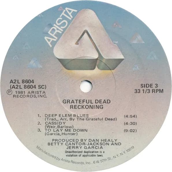 The Grateful Dead — Reckoning