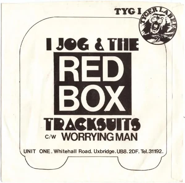 I Jog & The Tracksuits — Red Box / Worrying Man