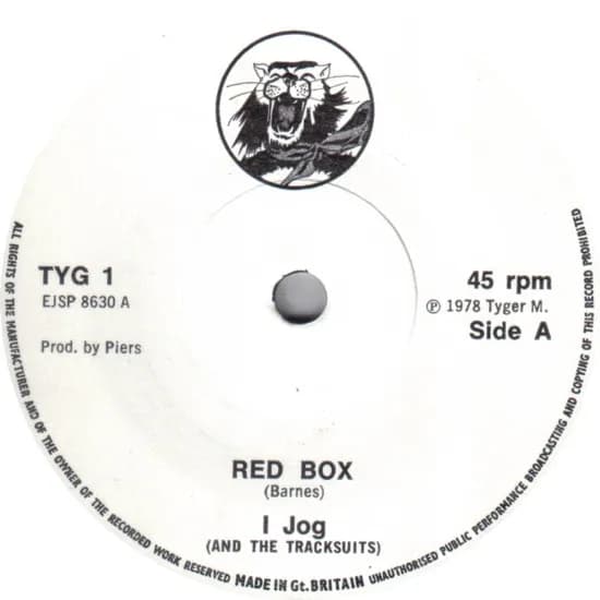 I Jog & The Tracksuits — Red Box / Worrying Man