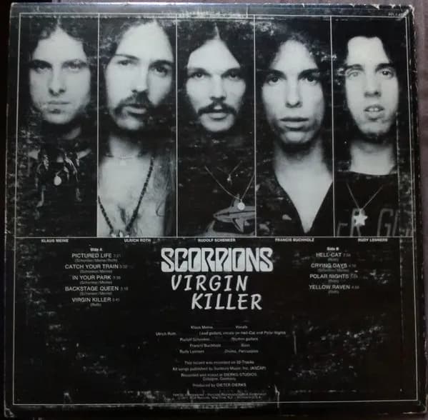 Scorpions — Virgin Killer
