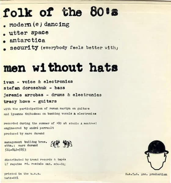 Men Without Hats — Folk Of The 80's