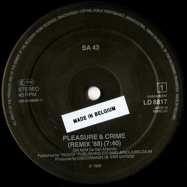 Signal Aout 42 — Pleasure And Crime