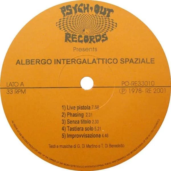 Albergo Intergalattico Spaziale — Albergo Intergalattico Spaziale