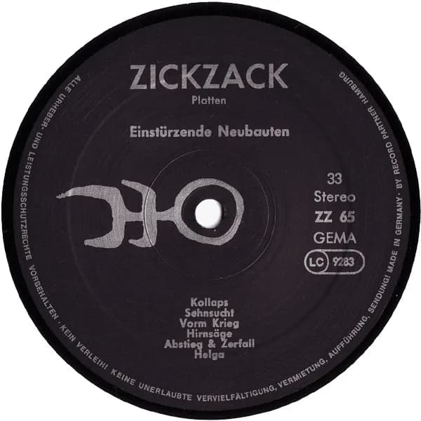 Einstürzende Neubauten — Kollaps