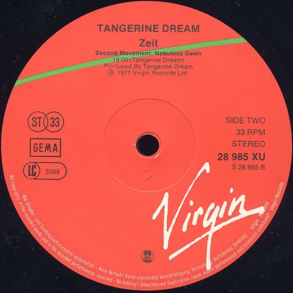 Tangerine Dream — Zeit