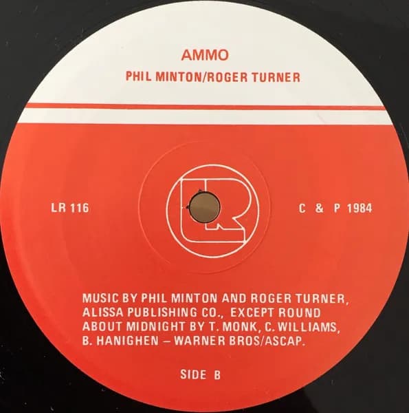 Phil Minton & Roger Turner — Ammo