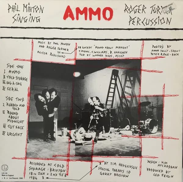 Phil Minton & Roger Turner — Ammo