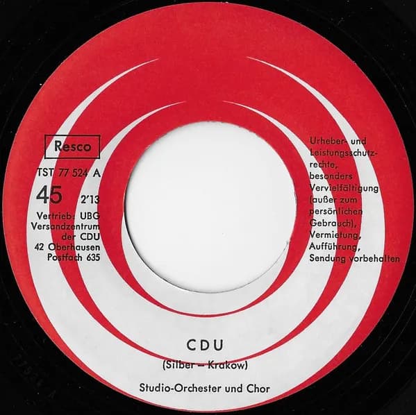Various — Hits Aus Bonnanza - Wir Wählen CDU