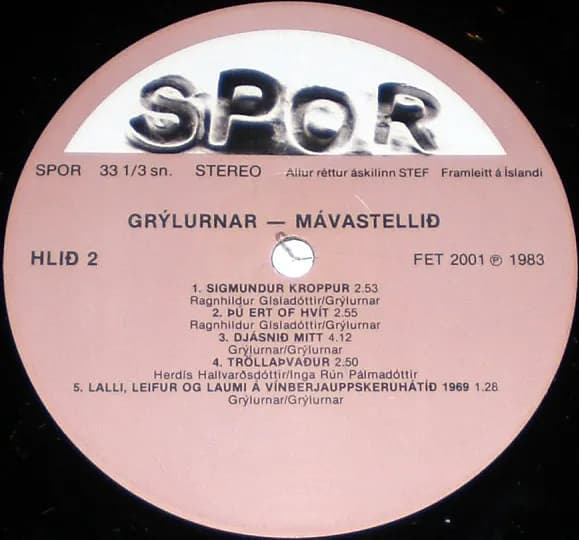 Grýlurnar — Mávastellið