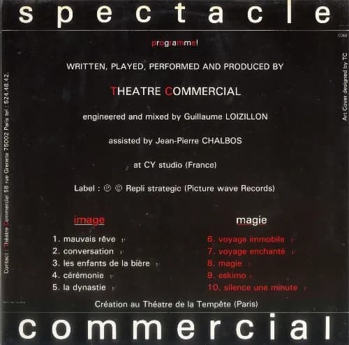 Théâtre Commercial — Spectacle Commercial