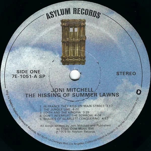Joni Mitchell — The Hissing Of Summer Lawns