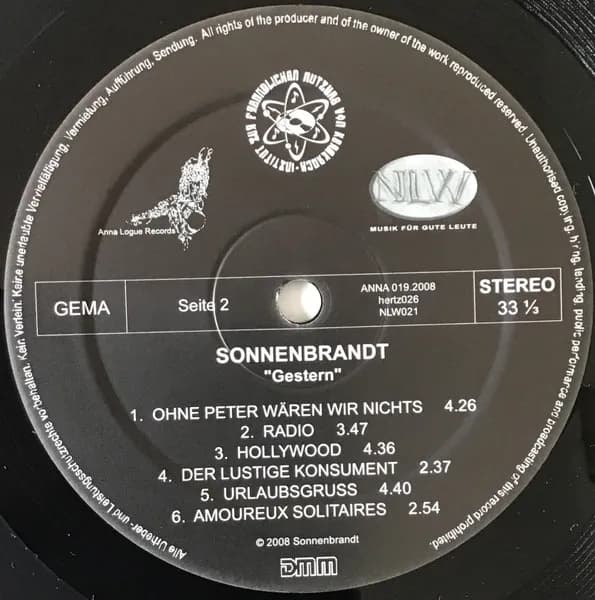 Sonnenbrandt — Gestern