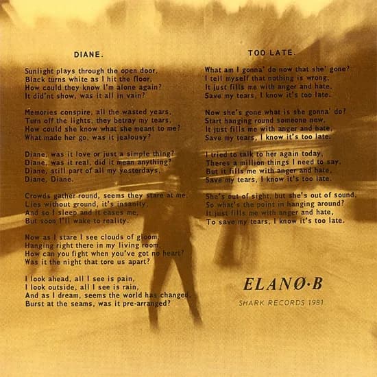 Elanø B — Diane / Too Late