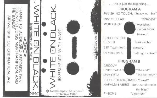 Various — White On Black (Experiments With Mass)