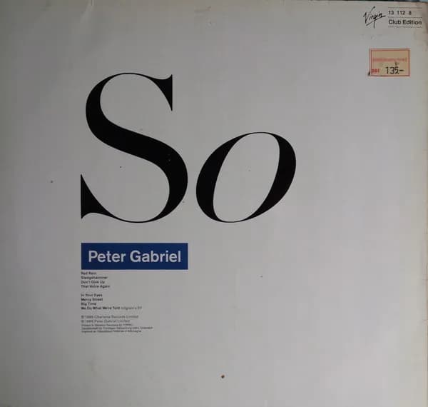 Peter Gabriel — So