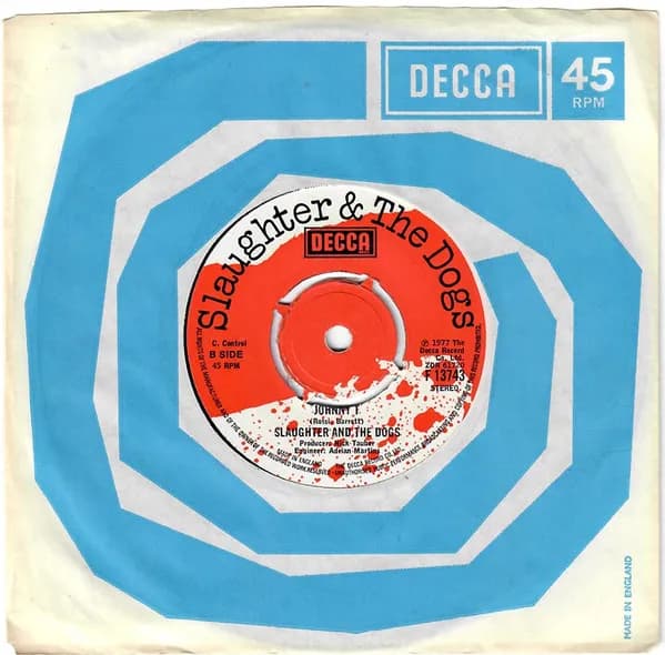 Slaughter And The Dogs — Dame To Blame / Johnny T
