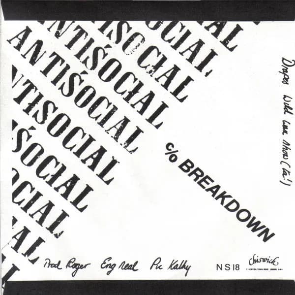 Skrewdriver — Antisocial