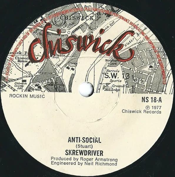 Skrewdriver — Antisocial