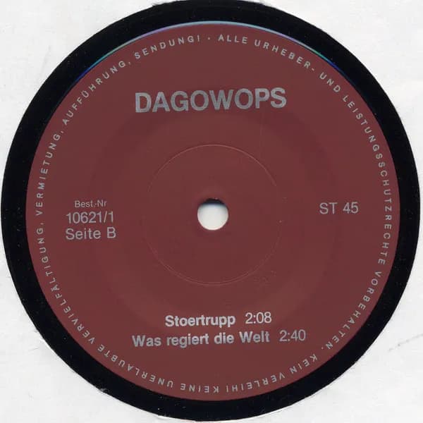 Dagowops — Arbeit Macht Frei