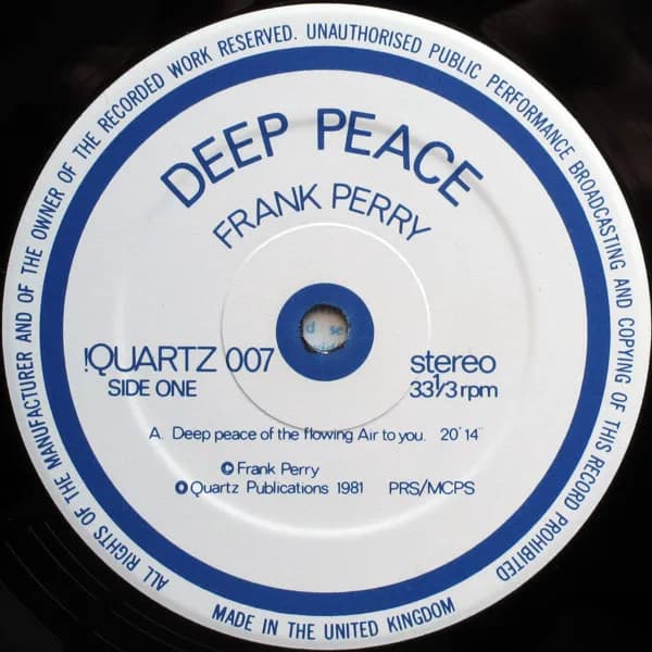 Frank Perry — Deep Peace