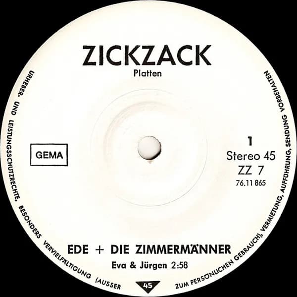 Ede & Die Zimmermänner a.k.a. Skafighter — Ede + Die Zimmermänner