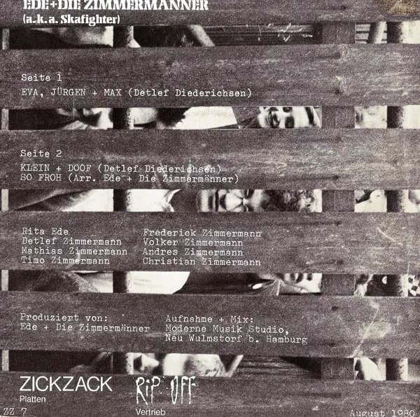 Ede & Die Zimmermänner a.k.a. Skafighter — Ede + Die Zimmermänner
