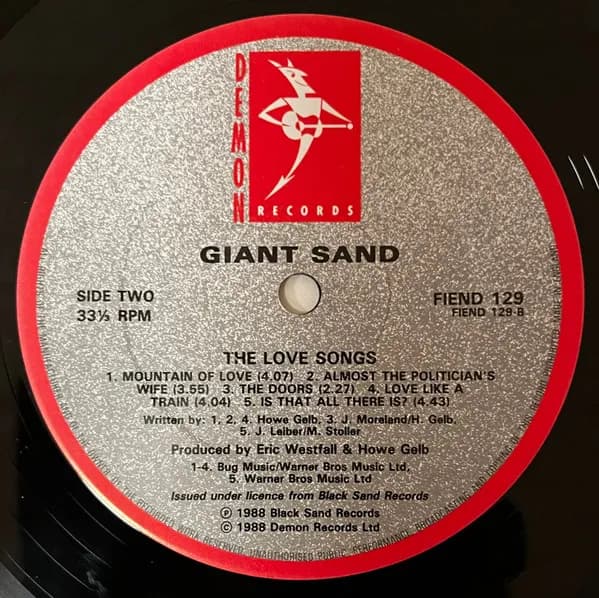 Giant Sand — The Love Songs