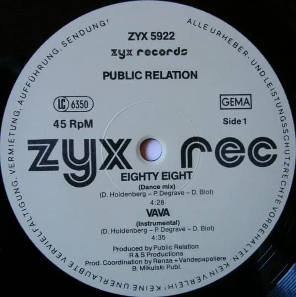 Public Relation — Eighty Eight