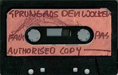 Sprung Aus Den Wolken — 01.06.84. Live - Kopenhagen - Ungdomshuset