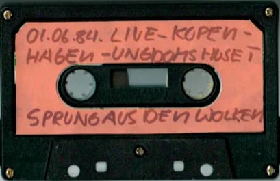 Sprung Aus Den Wolken — 01.06.84. Live - Kopenhagen - Ungdomshuset