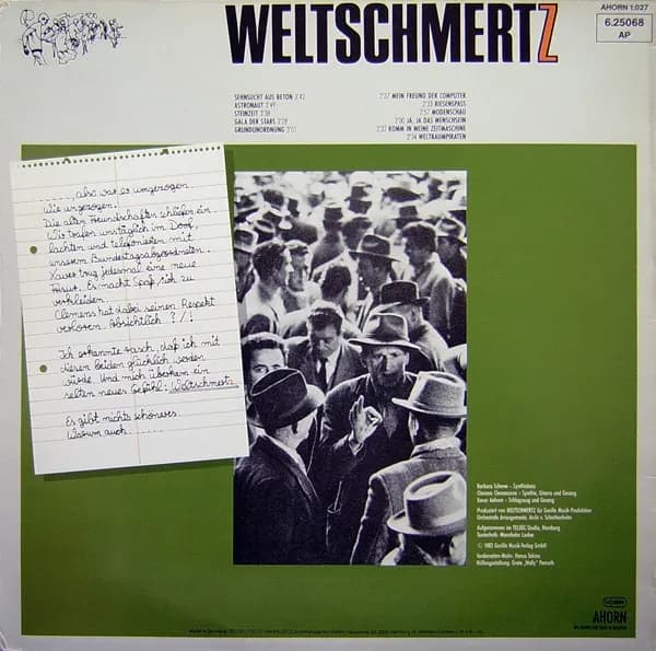 Weltschmertz — Weltschmertz